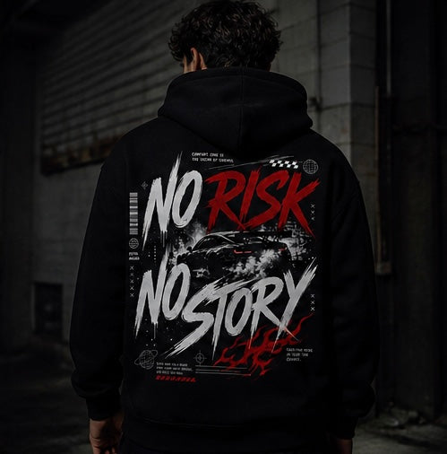 ZORVAN – NO RISK NO STORY HOODIE