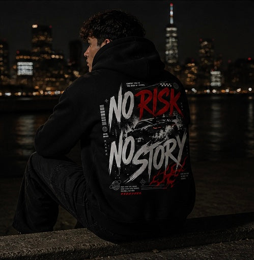 ZORVAN – NO RISK NO STORY HOODIE